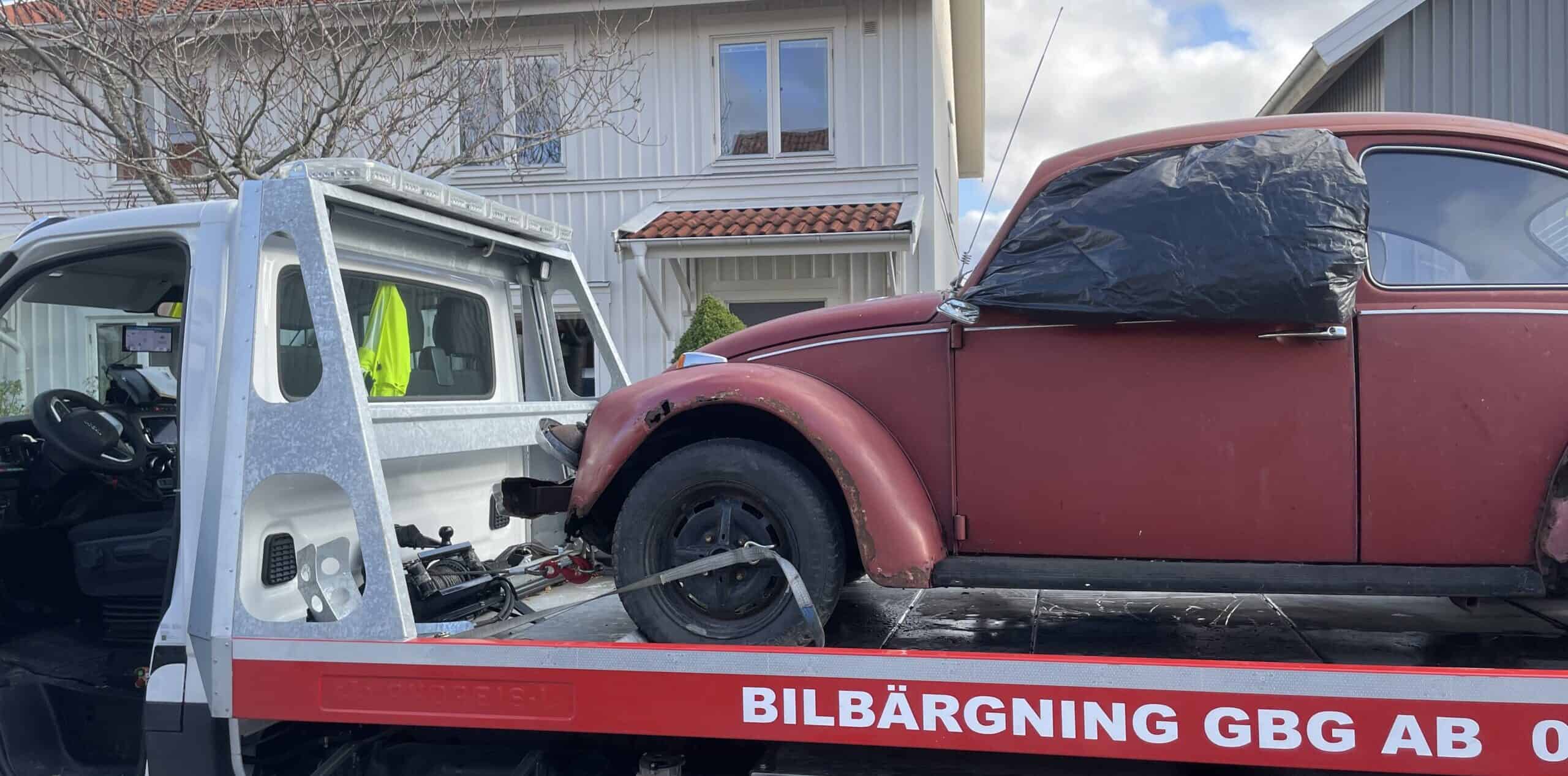 Mottagningsbevis skrota bilen Uddevalla